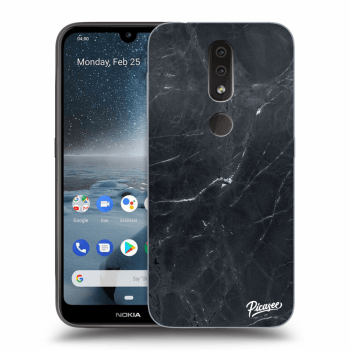 Tok az alábbi mobiltelefonokra Nokia 4.2 - Black marble