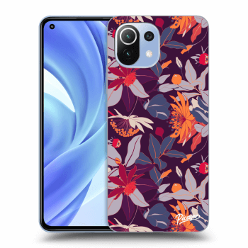 Picasee ULTIMATE CASE Xiaomi Mi 11 Lite - készülékre - Purple Leaf