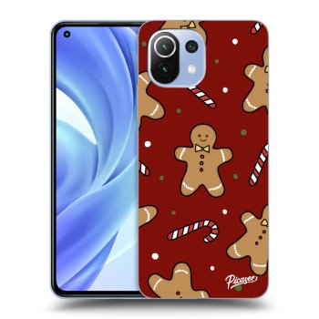 Picasee fekete szilikon tok az alábbi mobiltelefonokra Xiaomi Mi 11 Lite - Gingerbread 2