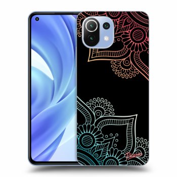 Szilikon tok erre a típusra Xiaomi Mi 11 Lite - Flowers pattern