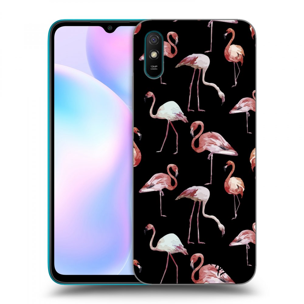 Picasee ULTIMATE CASE Xiaomi Redmi 9AT - készülékre - Flamingos