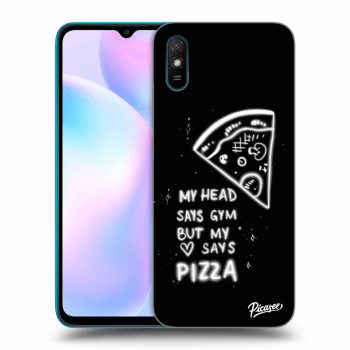 Picasee átlátszó szilikon tok az alábbi mobiltelefonokra Xiaomi Redmi 9AT - Pizza
