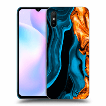 Szilikon tok erre a típusra Xiaomi Redmi 9AT - Gold blue