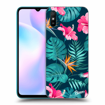 Szilikon tok erre a típusra Xiaomi Redmi 9AT - Pink Monstera