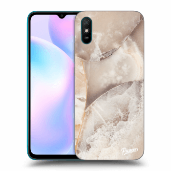 Szilikon tok erre a típusra Xiaomi Redmi 9AT - Cream marble