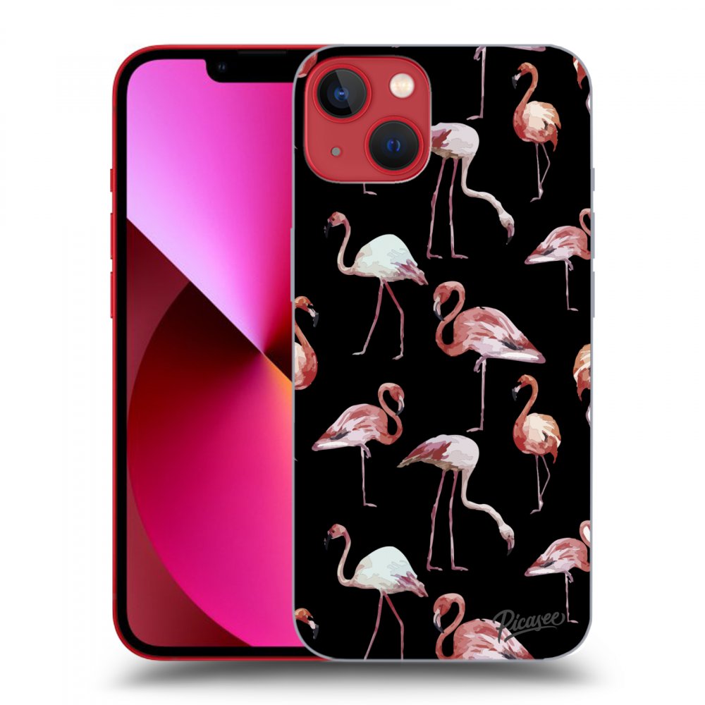 Picasee ULTIMATE CASE MagSafe Apple iPhone 13 - készülékre - Flamingos