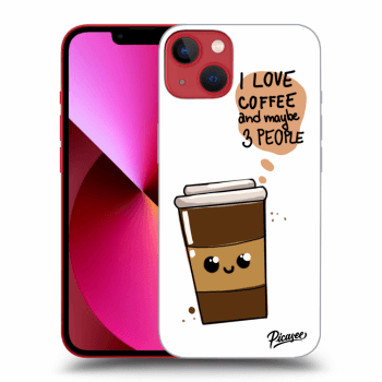 Szilikon tok erre a típusra Apple iPhone 13 - Cute coffee