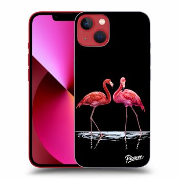 Picasee ULTIMATE CASE MagSafe Apple iPhone 13 - készülékre - Flamingos couple