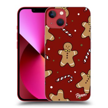 Picasee fekete szilikon tok az alábbi mobiltelefonokra Apple iPhone 13 - Gingerbread 2