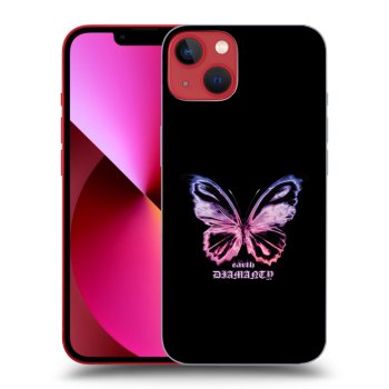 Picasee ULTIMATE CASE MagSafe Apple iPhone 13 - készülékre - Diamanty Purple