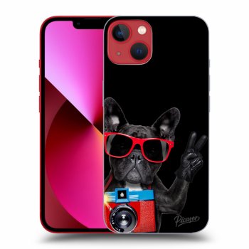 Szilikon tok erre a típusra Apple iPhone 13 - French Bulldog