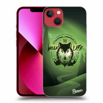 Szilikon tok erre a típusra Apple iPhone 13 - Wolf life