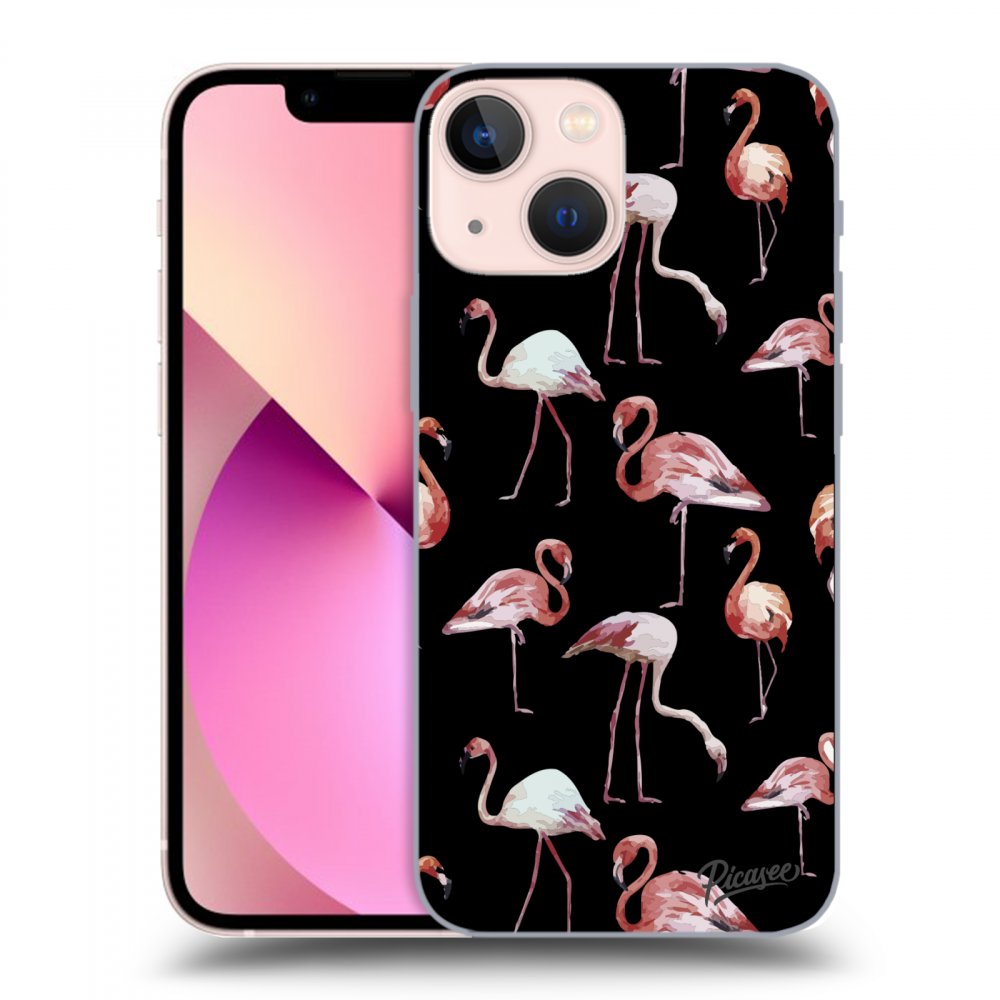 Picasee ULTIMATE CASE Apple iPhone 13 mini - készülékre - Flamingos