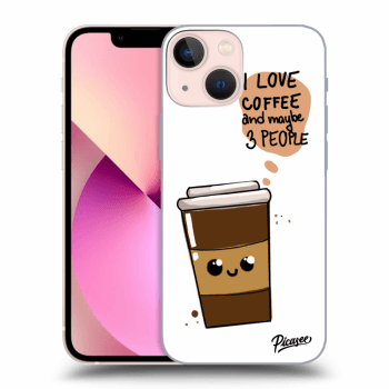 Szilikon tok erre a típusra Apple iPhone 13 mini - Cute coffee