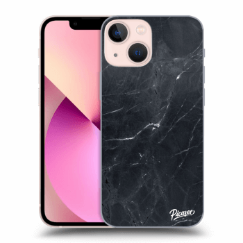 Szilikon tok erre a típusra Apple iPhone 13 mini - Black marble