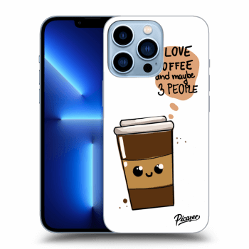 Szilikon tok erre a típusra Apple iPhone 13 Pro - Cute coffee