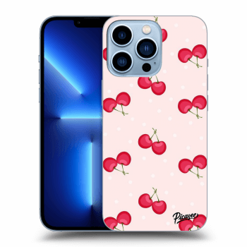 Szilikon tok erre a típusra Apple iPhone 13 Pro - Cherries