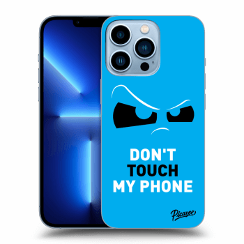 Szilikon tok erre a típusra Apple iPhone 13 Pro - Cloudy Eye - Blue
