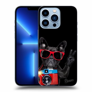 Szilikon tok erre a típusra Apple iPhone 13 Pro - French Bulldog