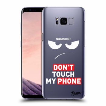 Tok az alábbi mobiltelefonokra Samsung Galaxy S8+ G955F - Angry Eyes - Transparent
