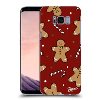 Picasee átlátszó szilikon tok az alábbi mobiltelefonokra Samsung Galaxy S8+ G955F - Gingerbread 2