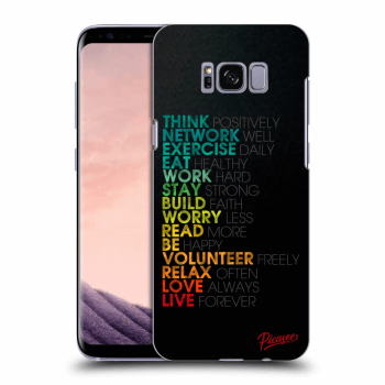 Tok az alábbi mobiltelefonokra Samsung Galaxy S8+ G955F - Motto life