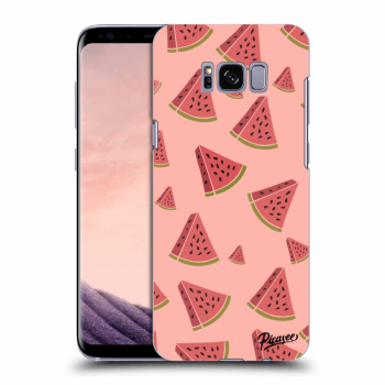 Picasee átlátszó szilikon tok az alábbi mobiltelefonokra Samsung Galaxy S8+ G955F - Watermelon