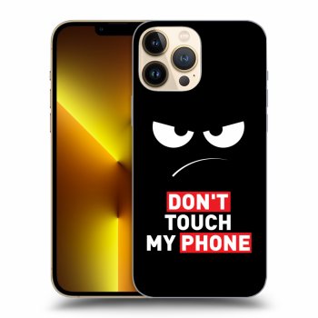 Szilikon tok erre a típusra Apple iPhone 13 Pro Max - Angry Eyes - Transparent