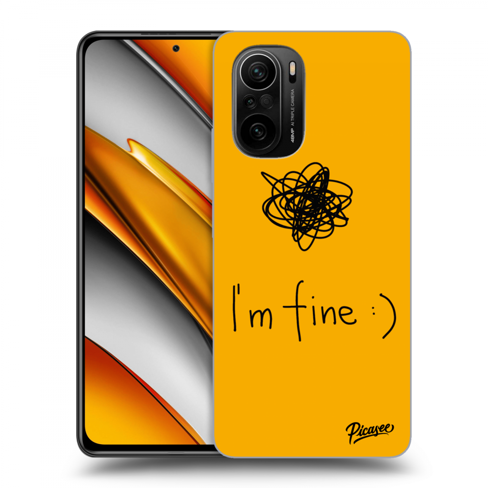 Picasee ULTIMATE CASE Xiaomi Poco F3 - készülékre - I am fine