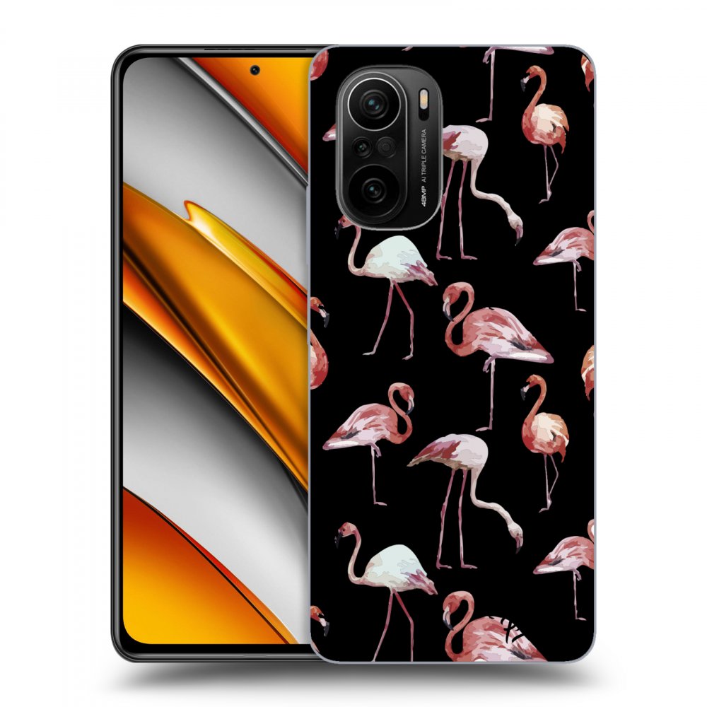 Picasee ULTIMATE CASE Xiaomi Poco F3 - készülékre - Flamingos
