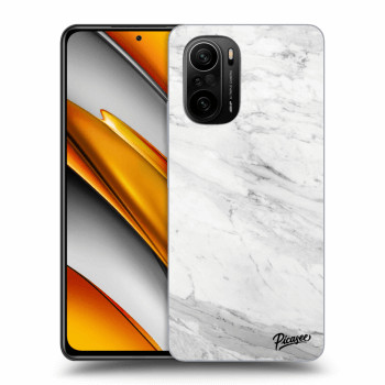 Szilikon tok erre a típusra Xiaomi Poco F3 - White marble