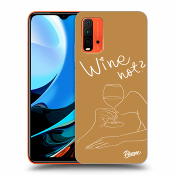 Szilikon tok erre a típusra Xiaomi Redmi 9T - Wine not