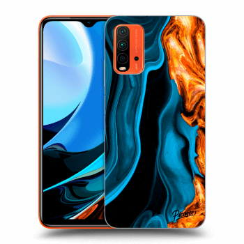 Szilikon tok erre a típusra Xiaomi Redmi 9T - Gold blue