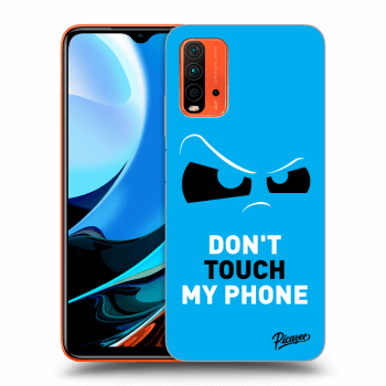 Szilikon tok erre a típusra Xiaomi Redmi 9T - Cloudy Eye - Blue
