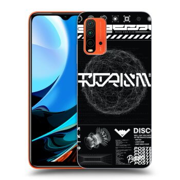 Szilikon tok erre a típusra Xiaomi Redmi 9T - BLACK DISCO