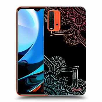 Szilikon tok erre a típusra Xiaomi Redmi 9T - Flowers pattern