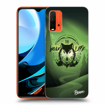 Szilikon tok erre a típusra Xiaomi Redmi 9T - Wolf life