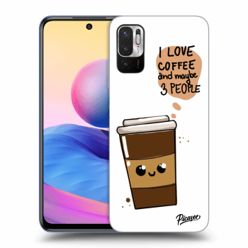 Szilikon tok erre a típusra Xiaomi Redmi Note 10 5G - Cute coffee