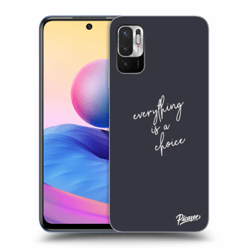 Picasee ULTIMATE CASE Xiaomi Redmi Note 10 5G - készülékre - Everything is a choice