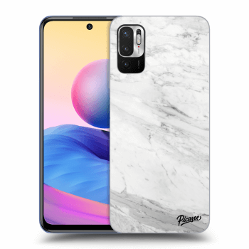 Picasee ULTIMATE CASE Xiaomi Redmi Note 10 5G - készülékre - White marble