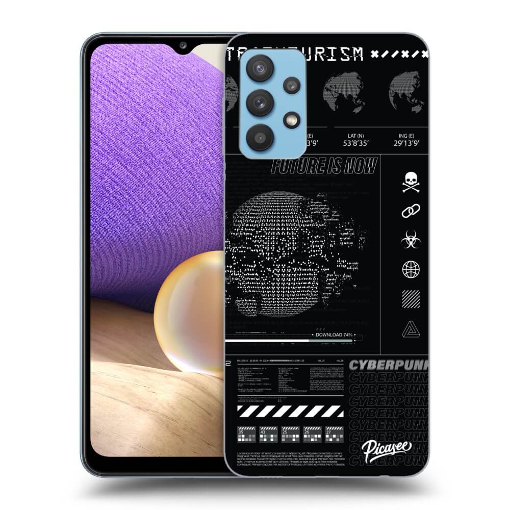 Picasee fekete szilikon tok az alábbi mobiltelefonokra Samsung Galaxy A32 4G SM-A325F - FUTURE