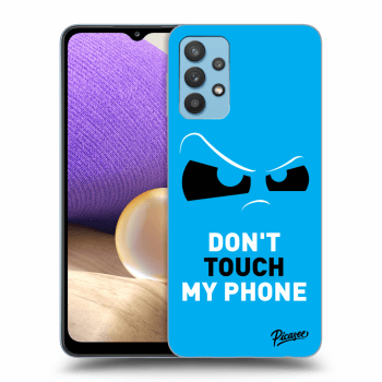 Szilikon tok erre a típusra Samsung Galaxy A32 4G SM-A325F - Cloudy Eye - Blue