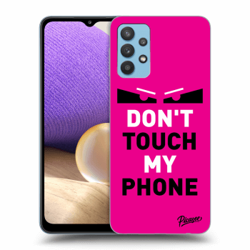 Szilikon tok erre a típusra Samsung Galaxy A32 4G SM-A325F - Shadow Eye - Pink