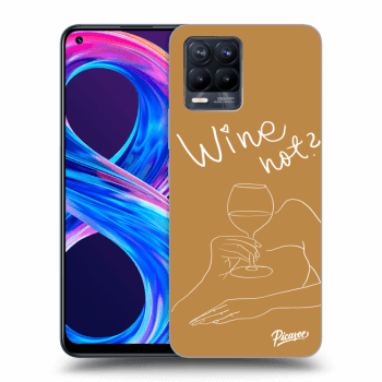 Szilikon tok erre a típusra Realme 8 Pro - Wine not