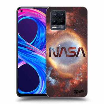Picasee fekete szilikon tok az alábbi mobiltelefonokra Realme 8 Pro - Nebula
