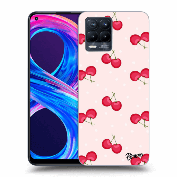 Szilikon tok erre a típusra Realme 8 Pro - Cherries