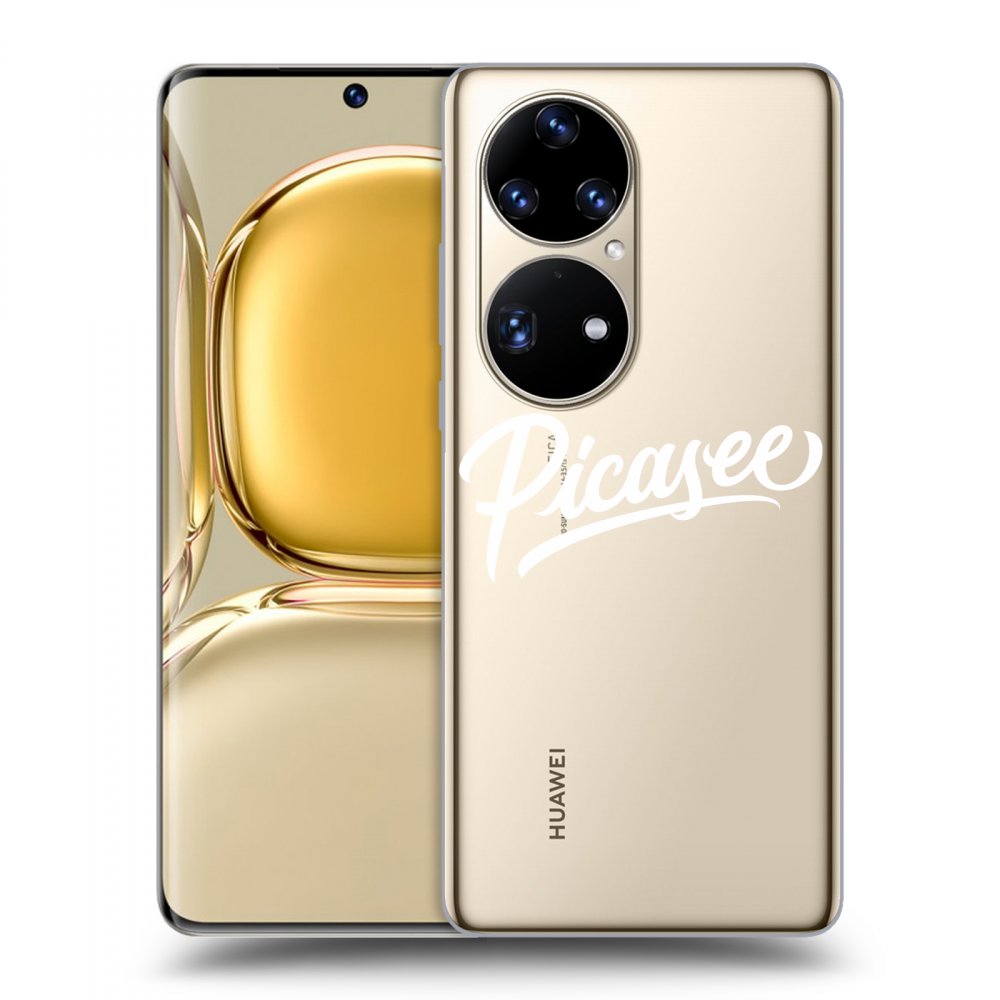Picasee átlátszó szilikon tok az alábbi mobiltelefonokra Huawei P50 - Picasee - White