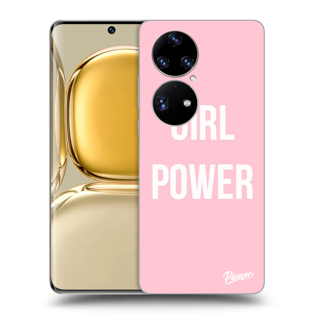 Picasee átlátszó szilikon tok az alábbi mobiltelefonokra Huawei P50 - Girl power