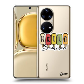 Picasee átlátszó szilikon tok az alábbi mobiltelefonokra Huawei P50 - Ice Cream