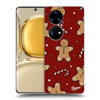 Picasee átlátszó szilikon tok az alábbi mobiltelefonokra Huawei P50 - Gingerbread 2